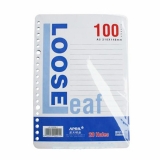 亚太 A5活页纸 20孔活页芯  100页