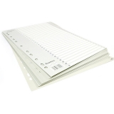 齐心 数字胶质分类索引纸(11孔，1-31) IX899 A4