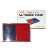 亚信 透明豪华双色印台  W-101