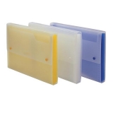 天顺 透明双钮扣13层风琴包T4008 A4