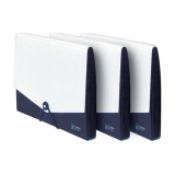 和兴盛 十二层银系双色松紧带风琴包F4302Y A4