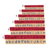 亚信 小号英文组合号码印 (可选规格)