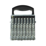 亚信 箱包专用8位转轮号码印 W-230