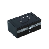 益而高 特大型金属手提金库 现金密码箱 8868