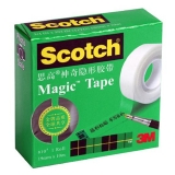 3M 思高神奇隐形胶带 手撕可书写胶带 810-3/4*33M