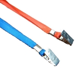 证件卡挂绳 胸卡吊牌挂绳 工作证挂绳 扁平带夹证件带