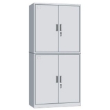 钢制办公资料柜 LB-W-020分体双节柜 带锁铁皮柜