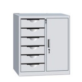 钢制文件资料柜 LB-W-049单门六斗资料柜