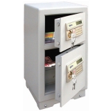 杰宝大王 金爵电子保险箱 保险柜 FDG-A1/D-60C（双门）