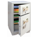 杰宝大王 金爵电子保险箱 保险柜 FDG-A1/D-92C（双门）