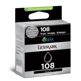 利盟 108黑色墨盒 (14N0332A)