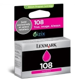 利盟 108品红色墨盒 (14N0340A)