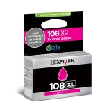 利盟 108XL大容量品红色墨盒 (14N0478A)