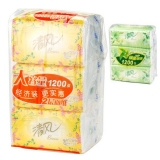 清风 抽纸巾 面巾纸 手帕纸 200抽1200张