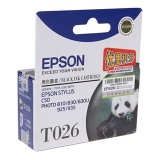 爱普生 T026 黑色墨盒 C13T026131BD