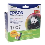 爱普生 T027 彩色墨盒 C13T027133BC