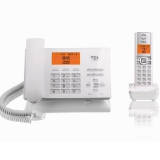 TCL HWDCD868(16)TSD D22 数字无绳字母电话机 白