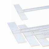 得力（DeLi）60cm有机丁字尺8410