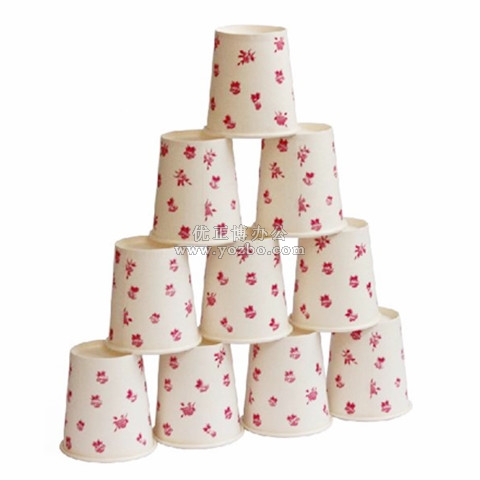 一次性环保纸杯 7安士50个装