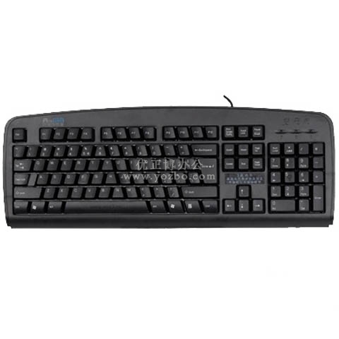 双飞燕10指飞斜键盘KBS-8(USB+PS/2)