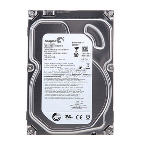 希捷 ST2000DL003 5900转 2TB 64M 6Gb/s 台式机硬盘