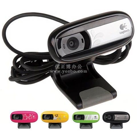罗技(Logitech)C170 网络摄像头 超值的带麦摄像头!
