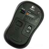 罗技（Logitech）M185 无线鼠标 黑色灰边