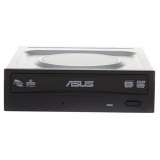 华硕 DRW-24D1ST 24速 串口 DVD刻录机（黑色）