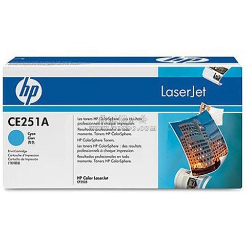 惠普(HP)LaserJet CE251A 青色硒鼓 原装硒鼓