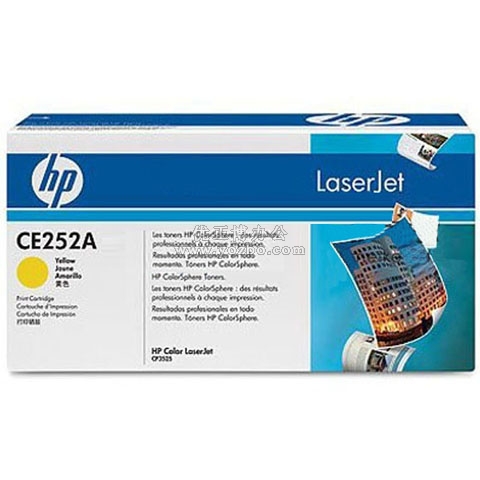 惠普（HP）LaserJet CE252A 黄色硒鼓 原装硒鼓