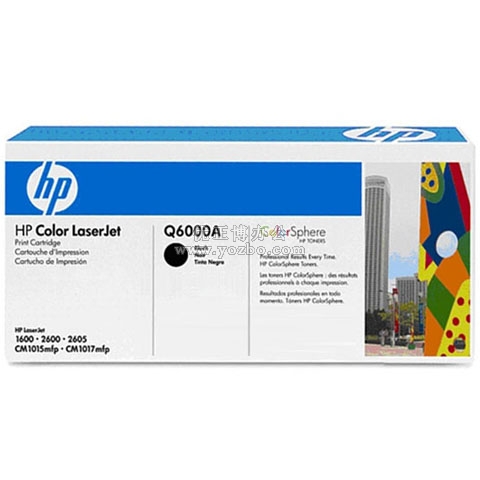 惠普（HP）LaserJet Q6000A 黑色硒鼓 原装正品耗材