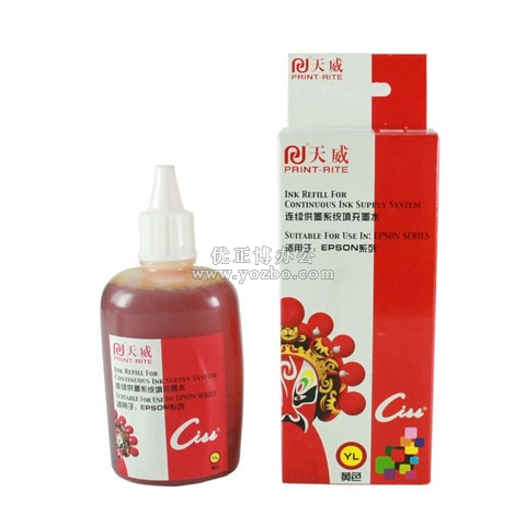 天威 EPSON 爱普生 墨水/(黄色YL/100ml)
