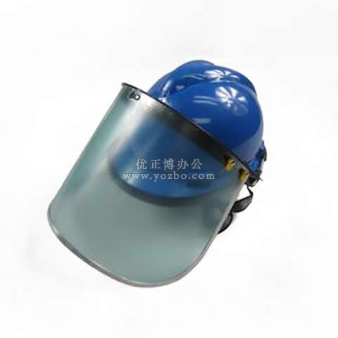 防护防冲击面罩 PC防尘 面屏 配安全帽用