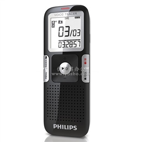 飞利浦(PHILIPS) 原装进口数码录音笔 黑色4G