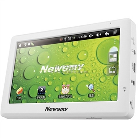 纽曼(newsmy) M910 8G 4.3寸高清MP5 白色