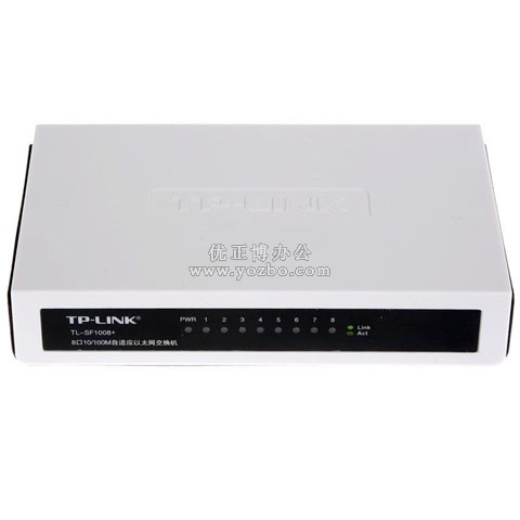 TP-LINK TL-SF1008+ 8口百兆交换机