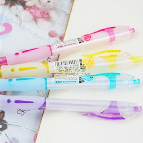 晨光BP-8009圆珠笔 水果香型按动式 蓝色 0.38mm