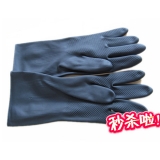双层加厚乳胶手套