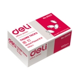 得力0020 银色图钉 100枚一盒