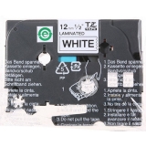 兄弟(brother)  TZ-231 12mm 白底黑字标签色带 原装耗材