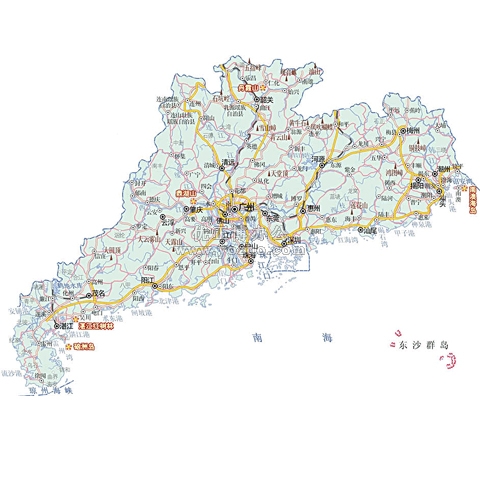 广东地图 最新版