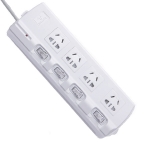 公牛插座 接线板 插排插线板  一开一控 3米 GN-E22