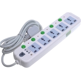 子弹头 4.8米超长插座 总控 过载保护 TS-026X