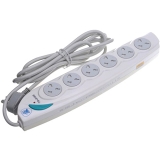 子弹头 2.8米6位安全型插座 适用世界多国插头 TS-316B