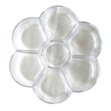 花瓣调色盘 塑料调色容器 