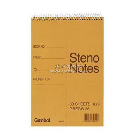 渡边笔记本S6090 渡边美式速记本 80页A5