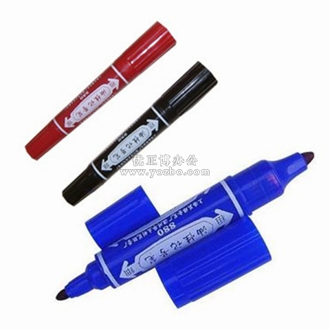 英雄大双头记号笔 880油性笔