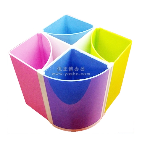 华杰H369多彩旋转变形笔筒