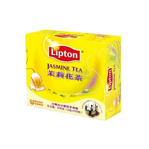 立顿茉莉花茶办公专用装 100包200g