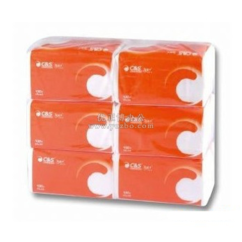 洁柔纸巾 215抽纸巾 6包装